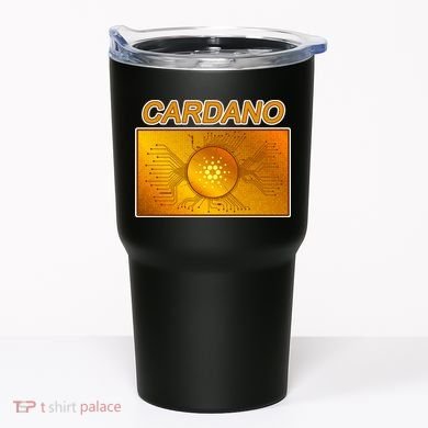 Cardano ADA Cryptocurrency Gold Tumbler