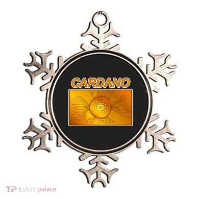 Cardano ADA Cryptocurrency Gold Ornament