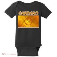 Cardano ADA Cryptocurrency Gold Baby Bodysuit thumb 0
