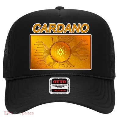 Cardano ADA Cryptocurrency Gold Hat