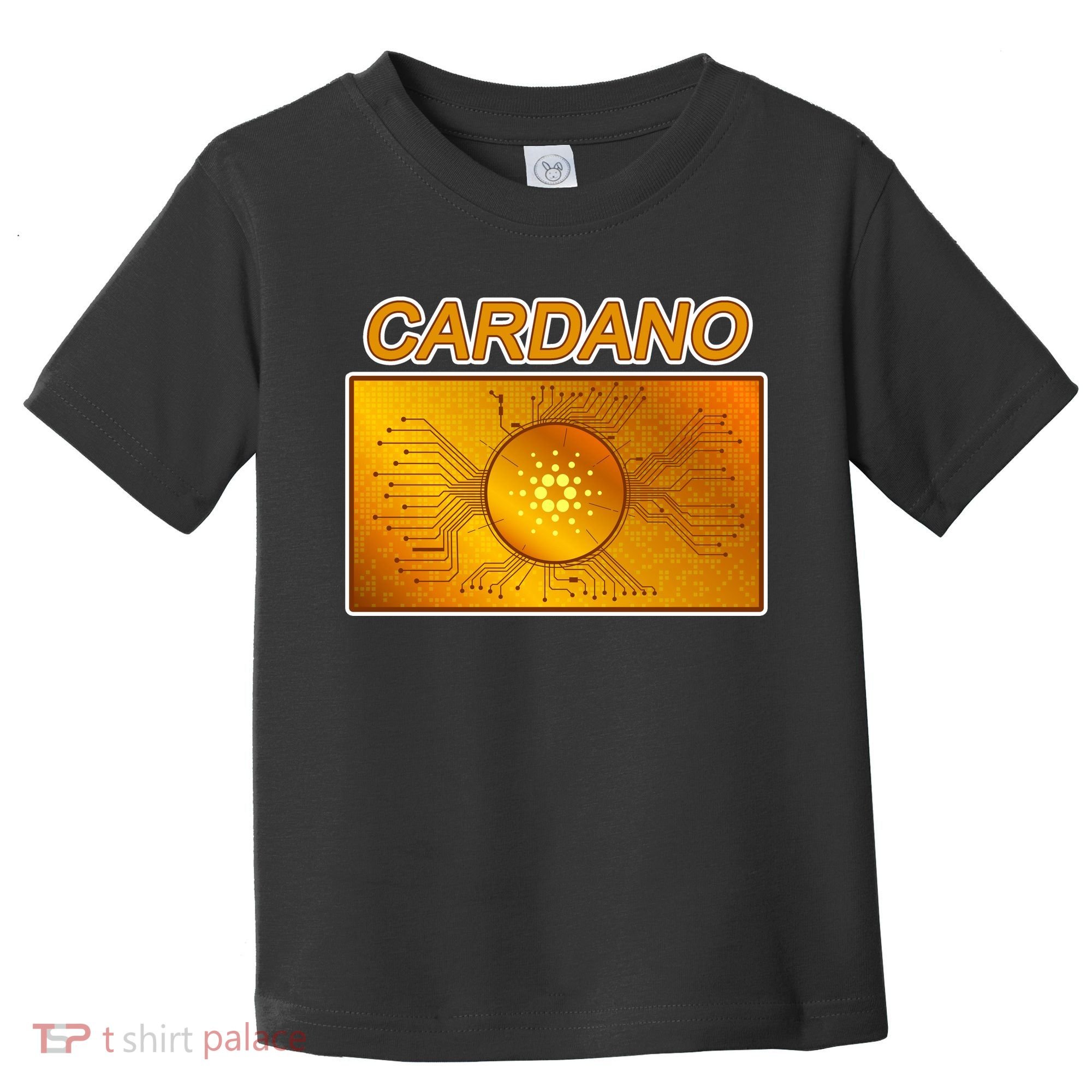 Cardano ADA Cryptocurrency Gold Toddler T-Shirt