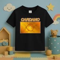 Cardano ADA Cryptocurrency Gold Toddler T-Shirt thumb 3