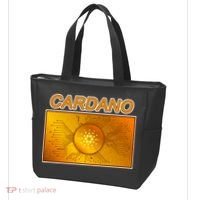 Cardano ADA Cryptocurrency Gold Tote Bag thumb 3