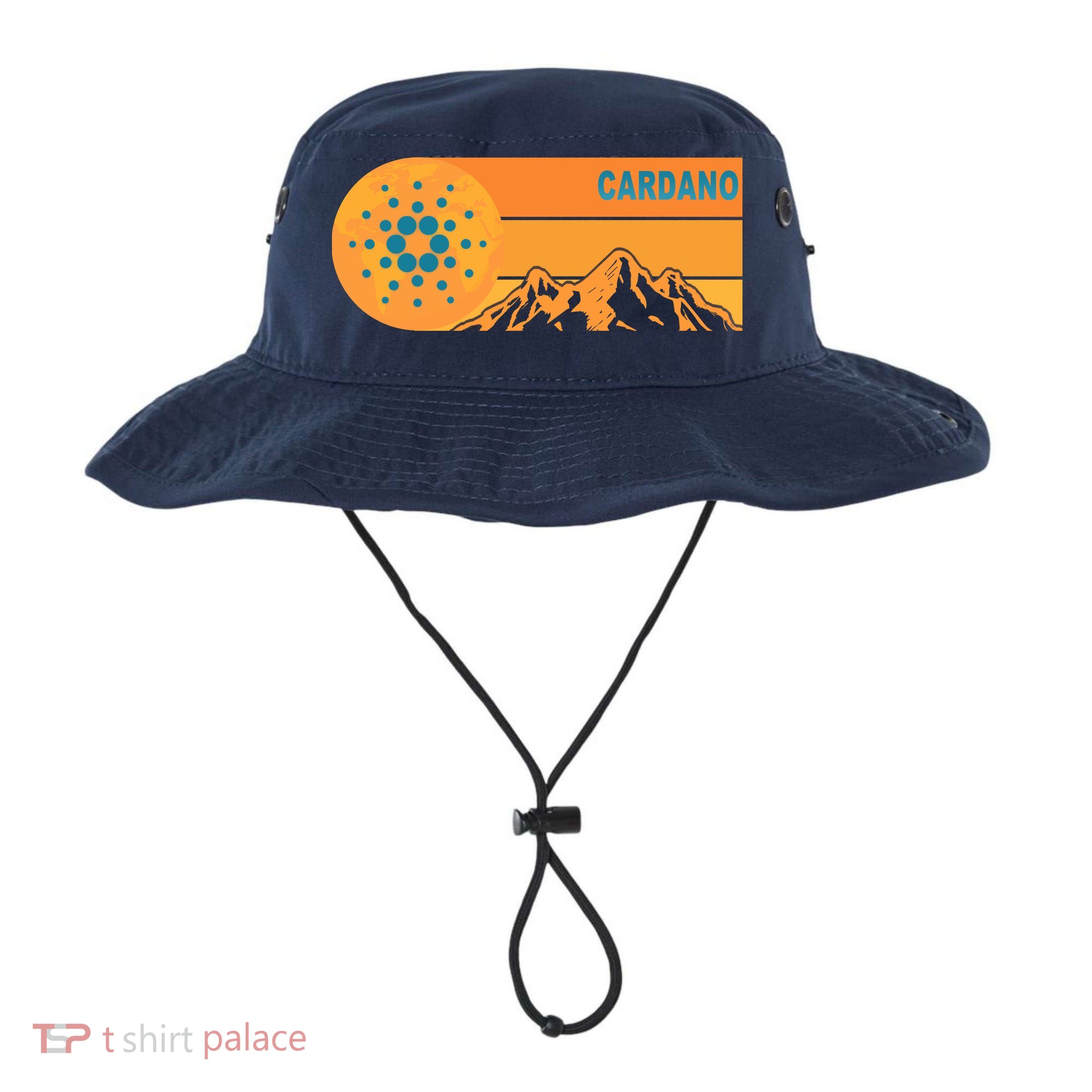 Cardano Crypto mountain  Bucket Hat