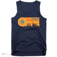 Cardano Crypto mountain  Tank Top thumb 0