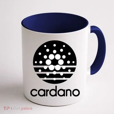 Cardano Logo Coffee Mug back