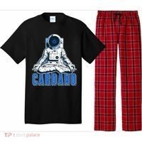 Cardano Mediating Yoga Astronaut Crypto Currency Pajama Set thumb 0