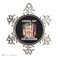 Careful Boy I'm This Old For A Reason Ornament thumb 0