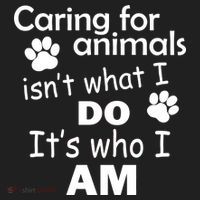 Caring For Animals Isn't What I Do It's Who I Am Beanie thumb 2