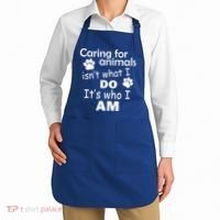 Caring For Animals Isn't What I Do It's Who I Am Apron thumb 2