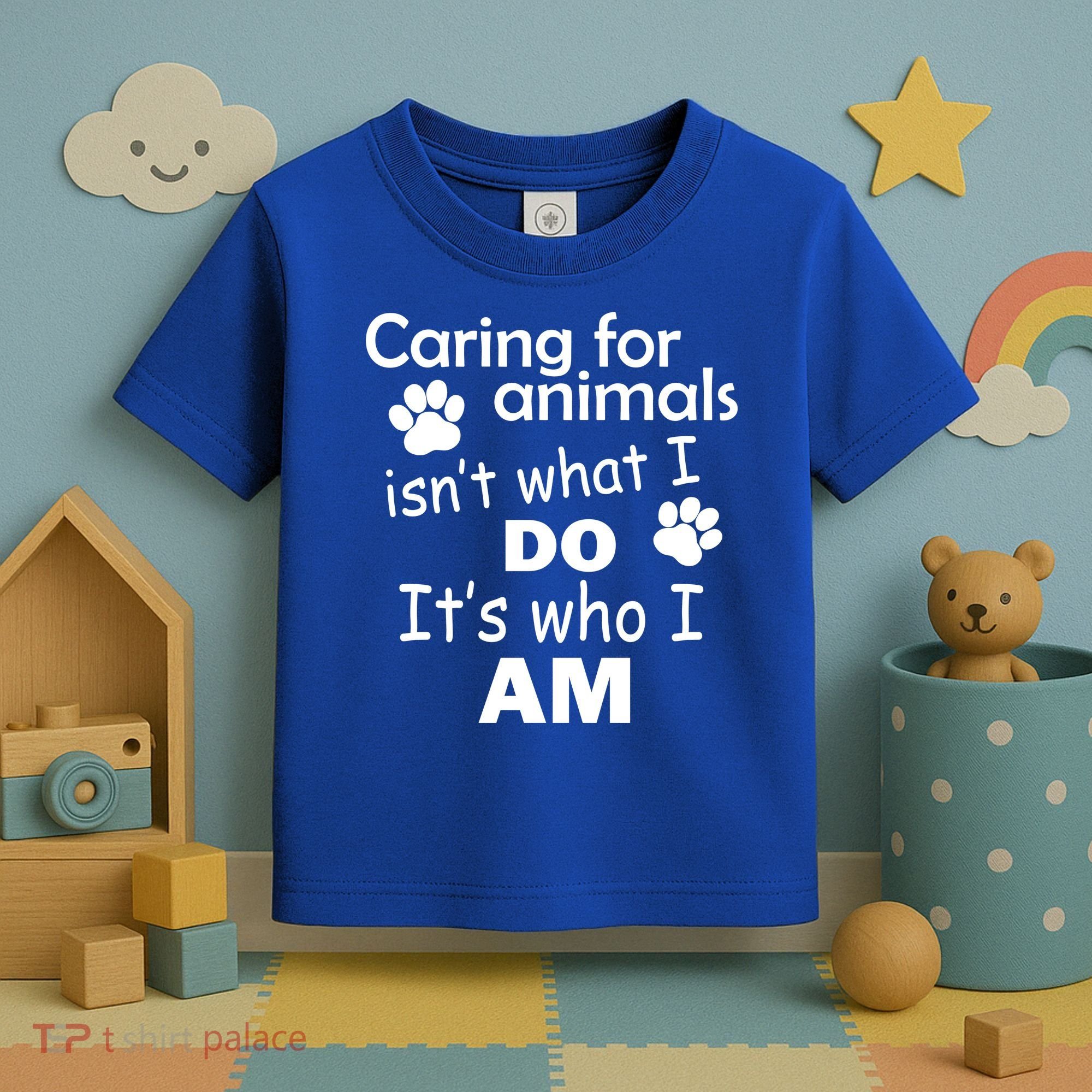 Caring For Animals Isn't What I Do It's Who I Am Toddler T-Shirt