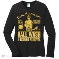 Carl's Spackler's Ball Wash And Rodent Removal  Women's Long Sleeve Shirt thumb 0