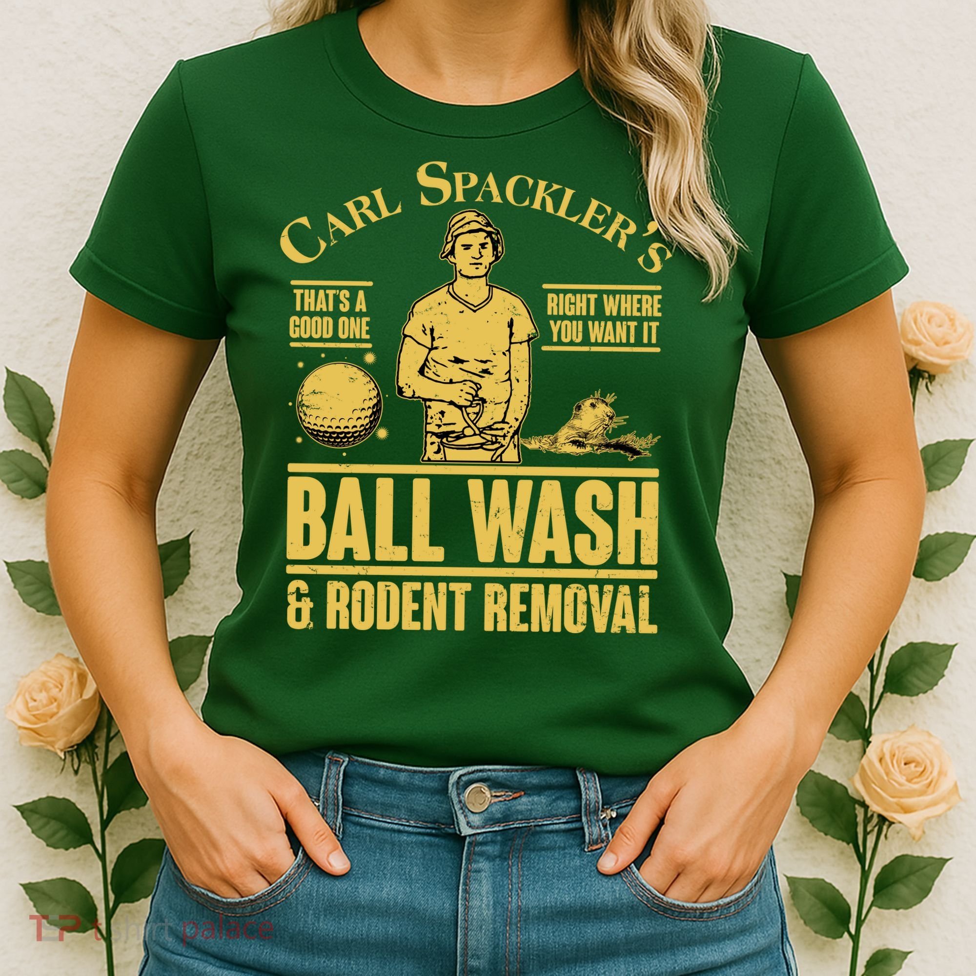 Carl's Spackler's Ball Wash And Rodent Removal  Women's T-Shirt