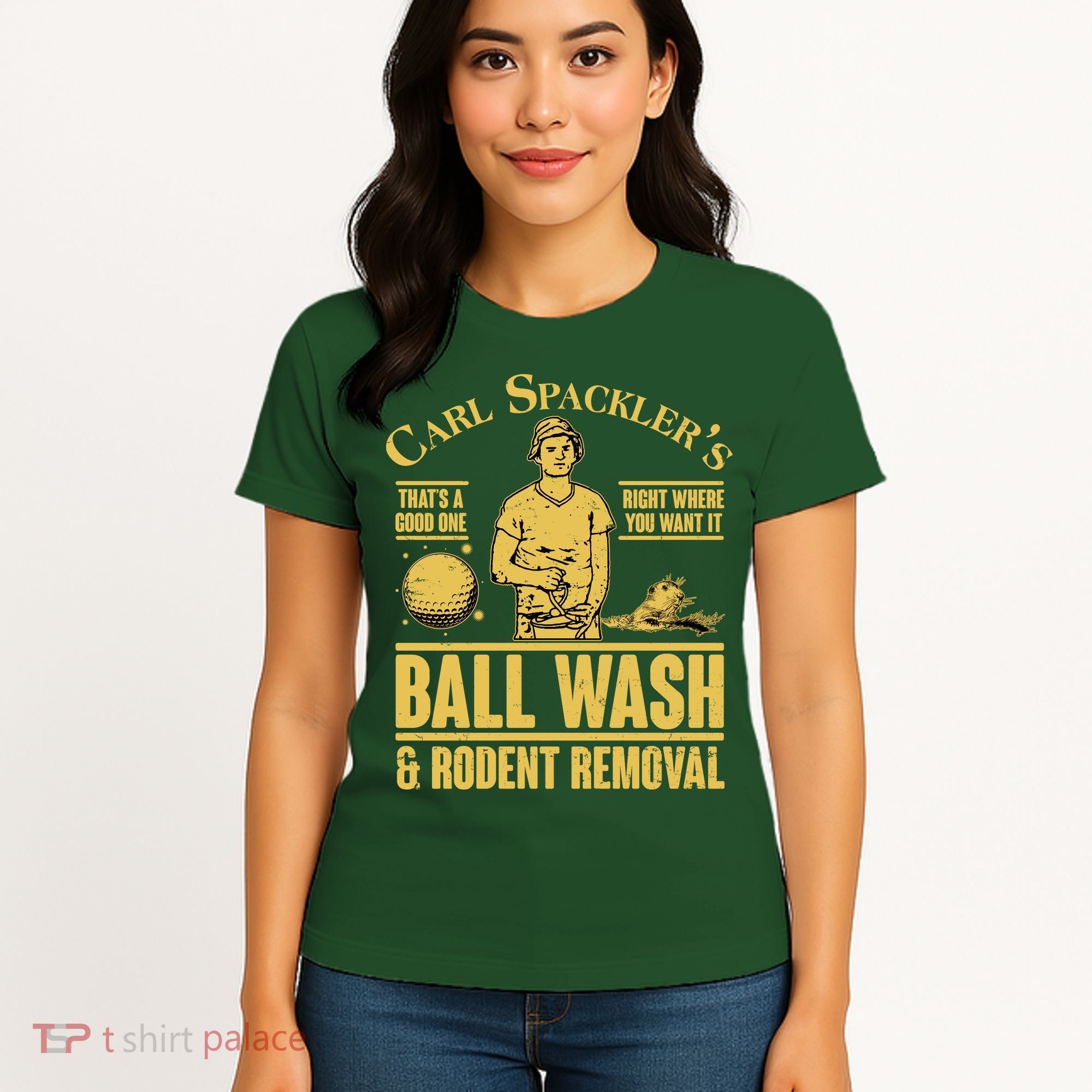 Carl's Spackler's Ball Wash And Rodent Removal  Women's T-Shirt