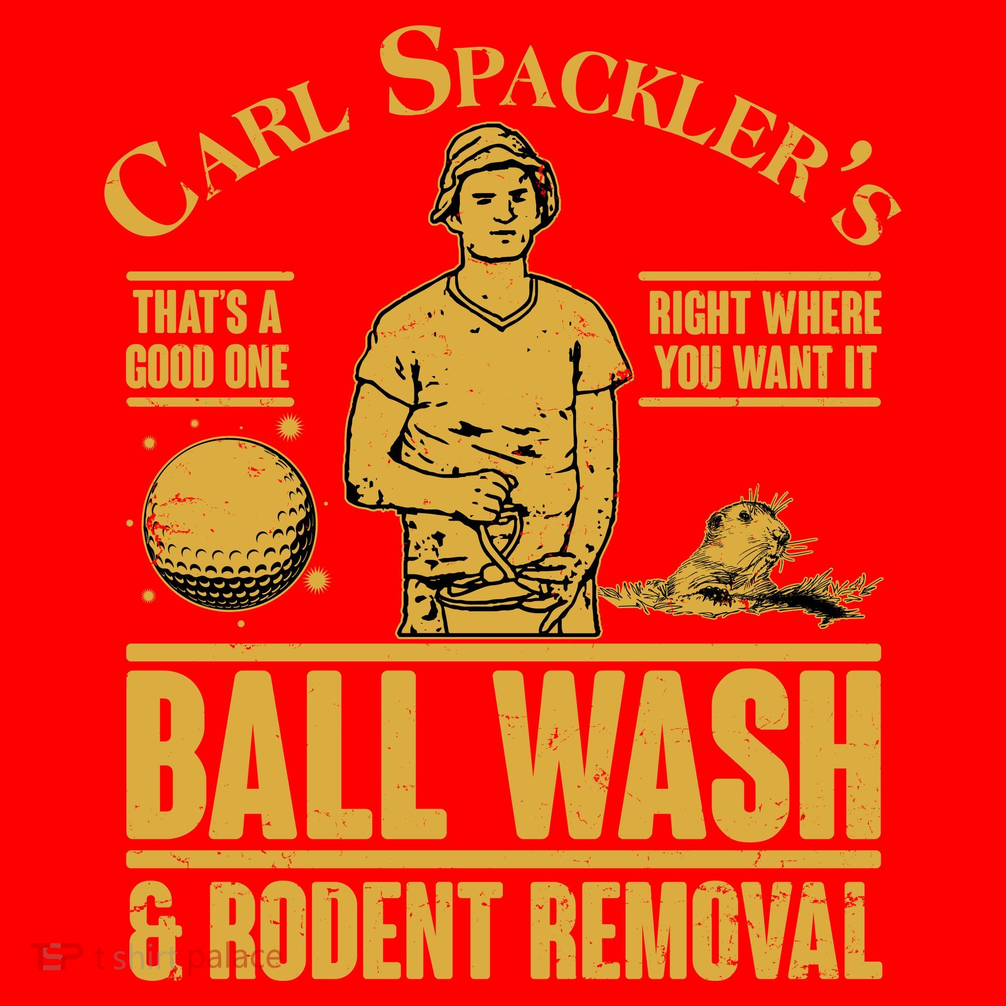Carl's Spackler's Ball Wash And Rodent Removal  Santa Hat