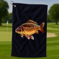 Carp Golf Towel thumb 1