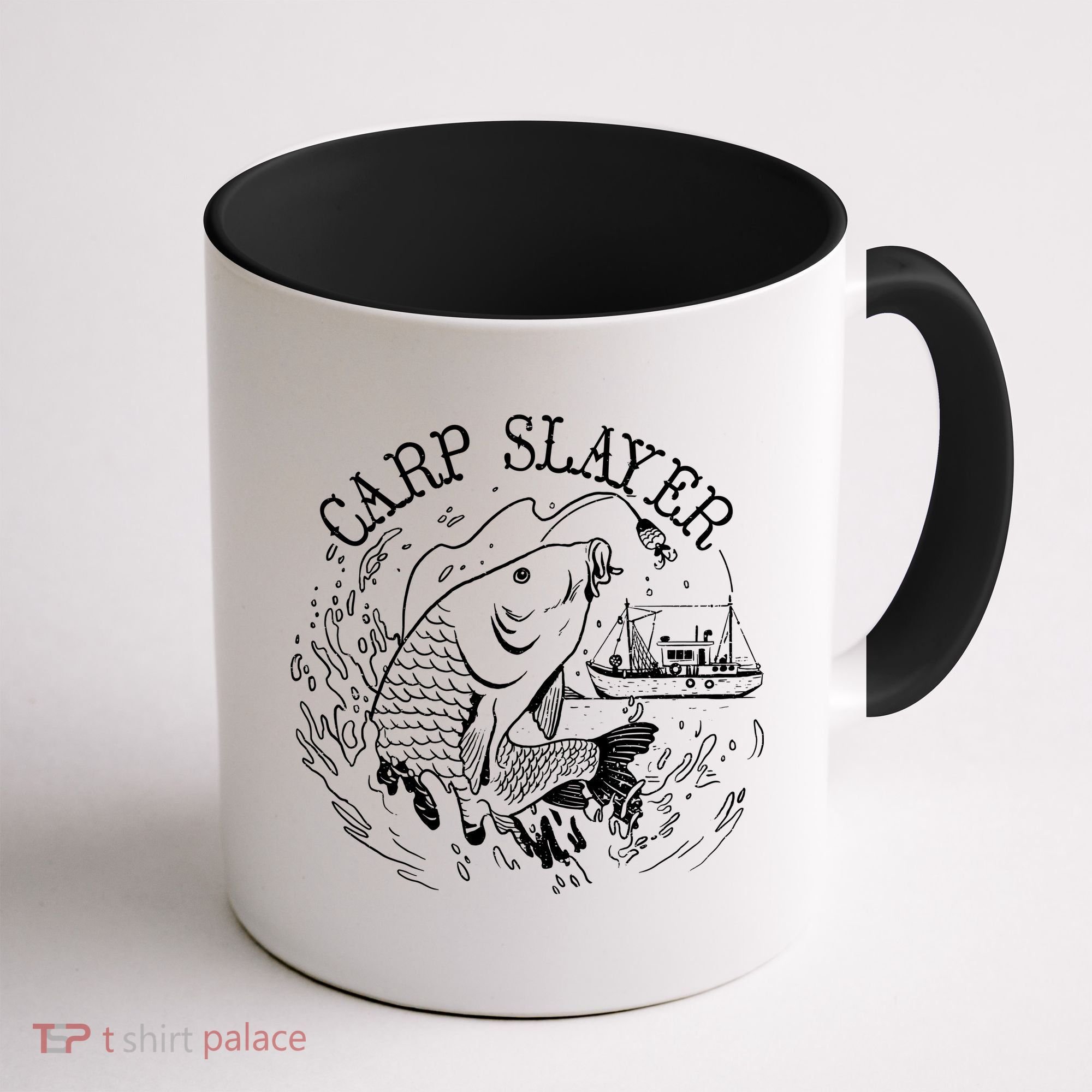 Carp Slayer Fishline Coffee Mug