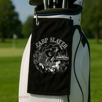 Carp Slayer Fishline Golf Towel thumb 2