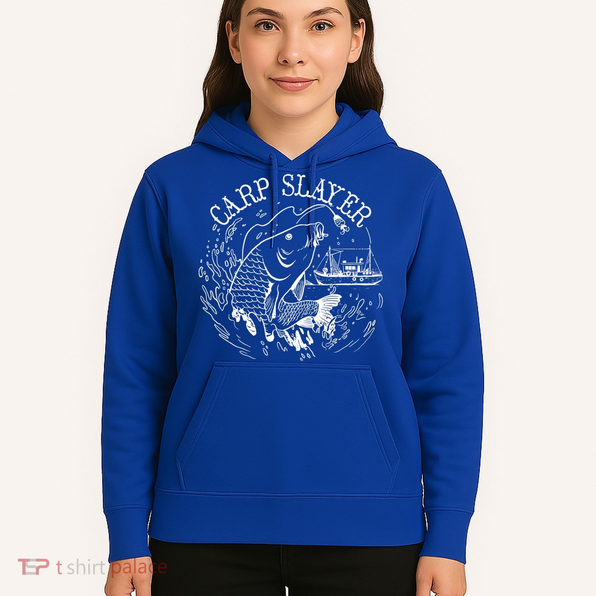 Carp Slayer Fishline Hoodie