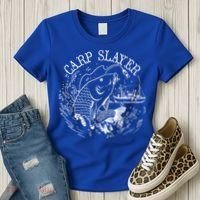 Carp Slayer Fishline Women's T-Shirt thumb 3