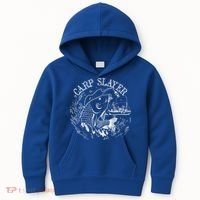 Carp Slayer Fishline Kids Hoodie thumb 0