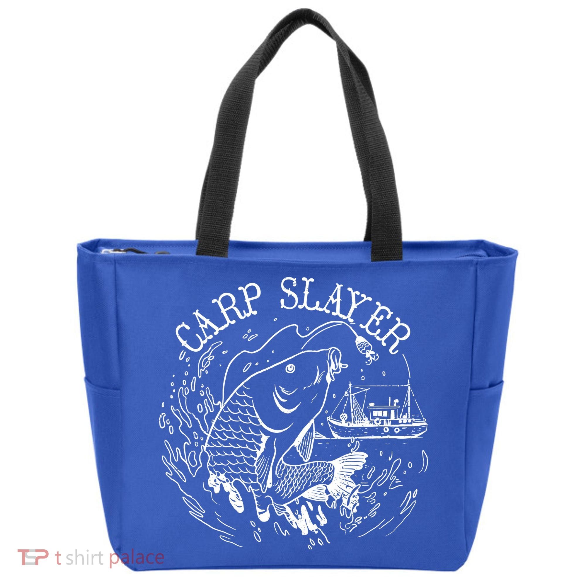 Carp Slayer Fishline Tote Bag