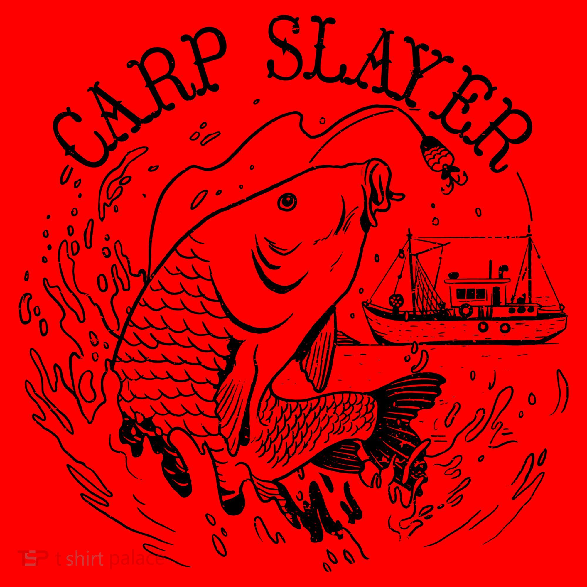 Carp Slayer Fishline Santa Hat