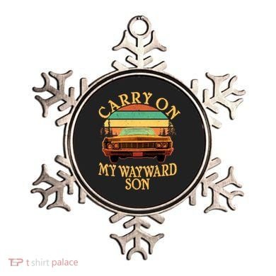 Carry On My Wayward Son Ornament