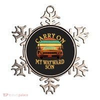 Carry On My Wayward Son Ornament thumb 0