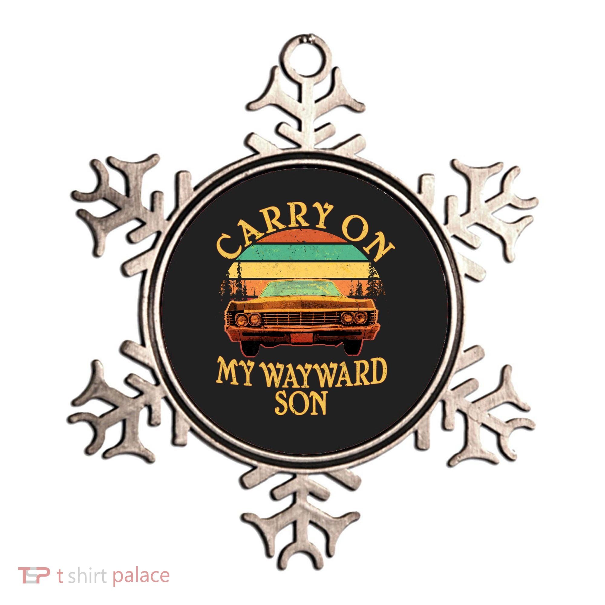 Carry On My Wayward Son Ornament