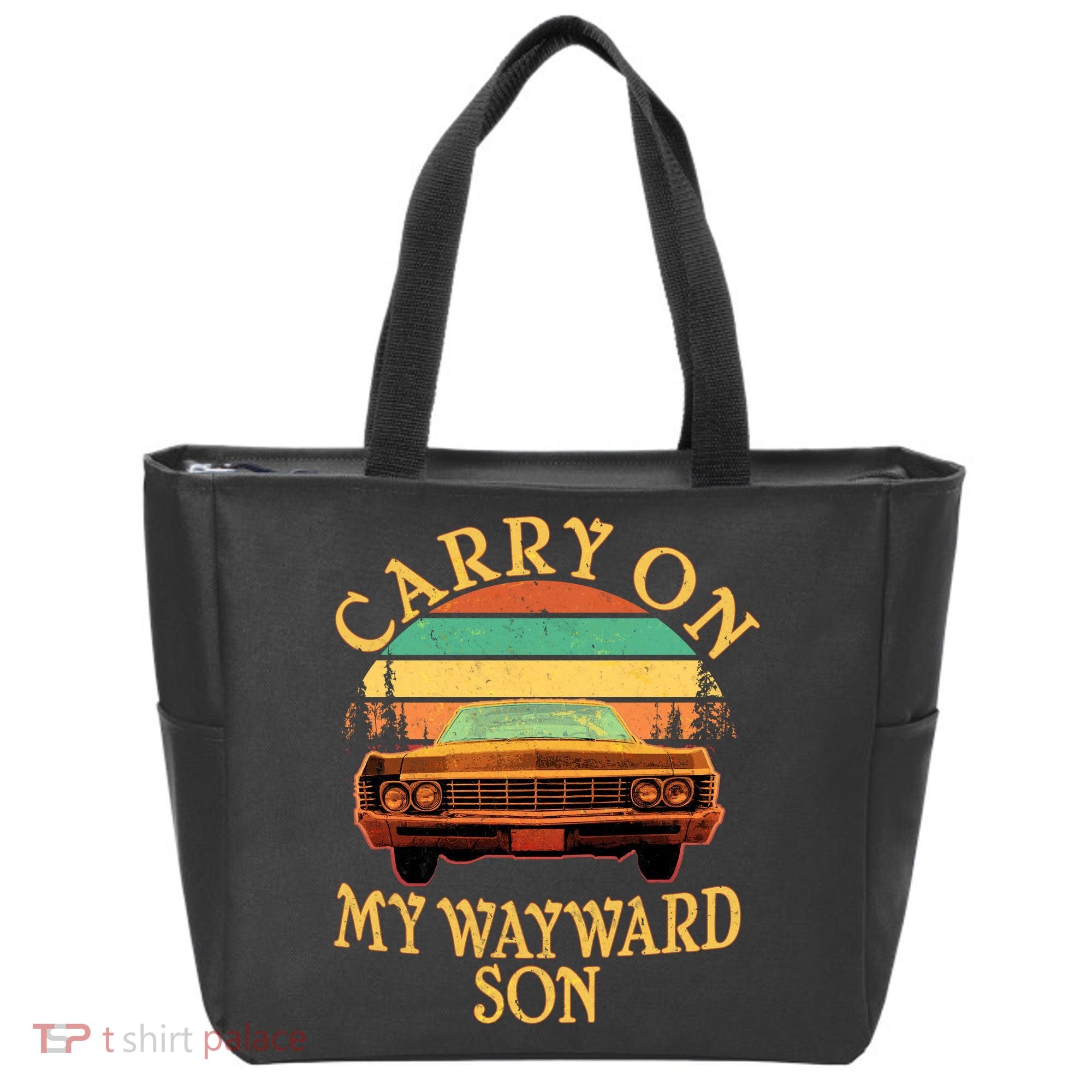 Carry On My Wayward Son Tote Bag