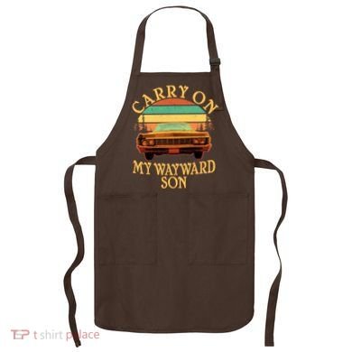 Carry On My Wayward Son Apron