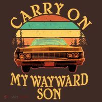 Carry On My Wayward Son Mousepad thumb 1