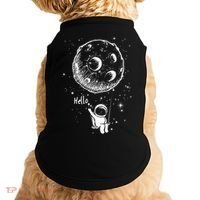 Cartoon Astronaut Moon Swing Doggie Tank thumb 0