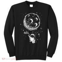 Cartoon Astronaut Moon Swing Sweatshirt thumb 0