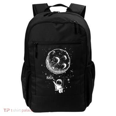 Cartoon Astronaut Moon Swing Backpack