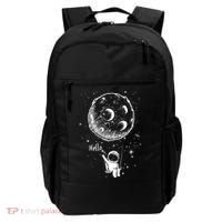 Cartoon Astronaut Moon Swing Backpack thumb 0