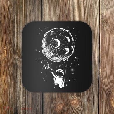 Cartoon Astronaut Moon Swing Coaster