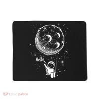 Cartoon Astronaut Moon Swing Mousepad thumb 0
