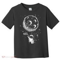 Cartoon Astronaut Moon Swing Toddler T-Shirt thumb 0