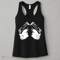 Cartoon Guns Hands Pistol Women's Tank Top thumb 3