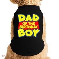 Cartoony Dad of the Birthday Boy Doggie Tank thumb 0