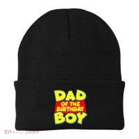 Cartoony Dad of the Birthday Boy Beanie thumb 0