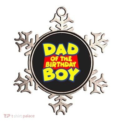 Cartoony Dad of the Birthday Boy Ornament