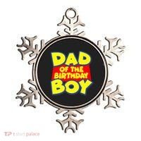 Cartoony Dad of the Birthday Boy Ornament thumb 0