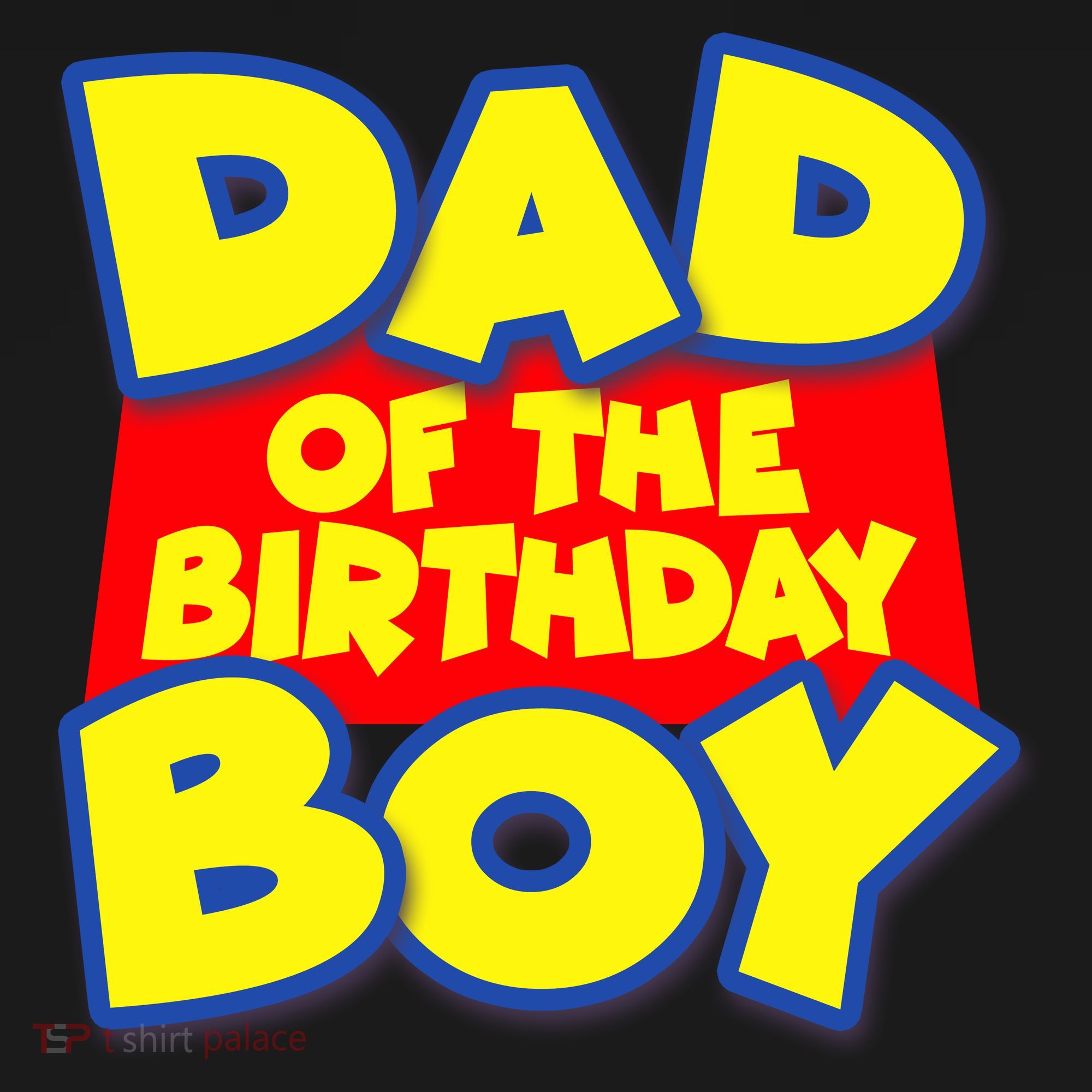 Cartoony Dad of the Birthday Boy Ornament