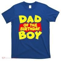 Cartoony Dad of the Birthday Boy T-Shirt thumb 0