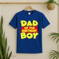 Cartoony Dad of the Birthday Boy T-Shirt thumb 2
