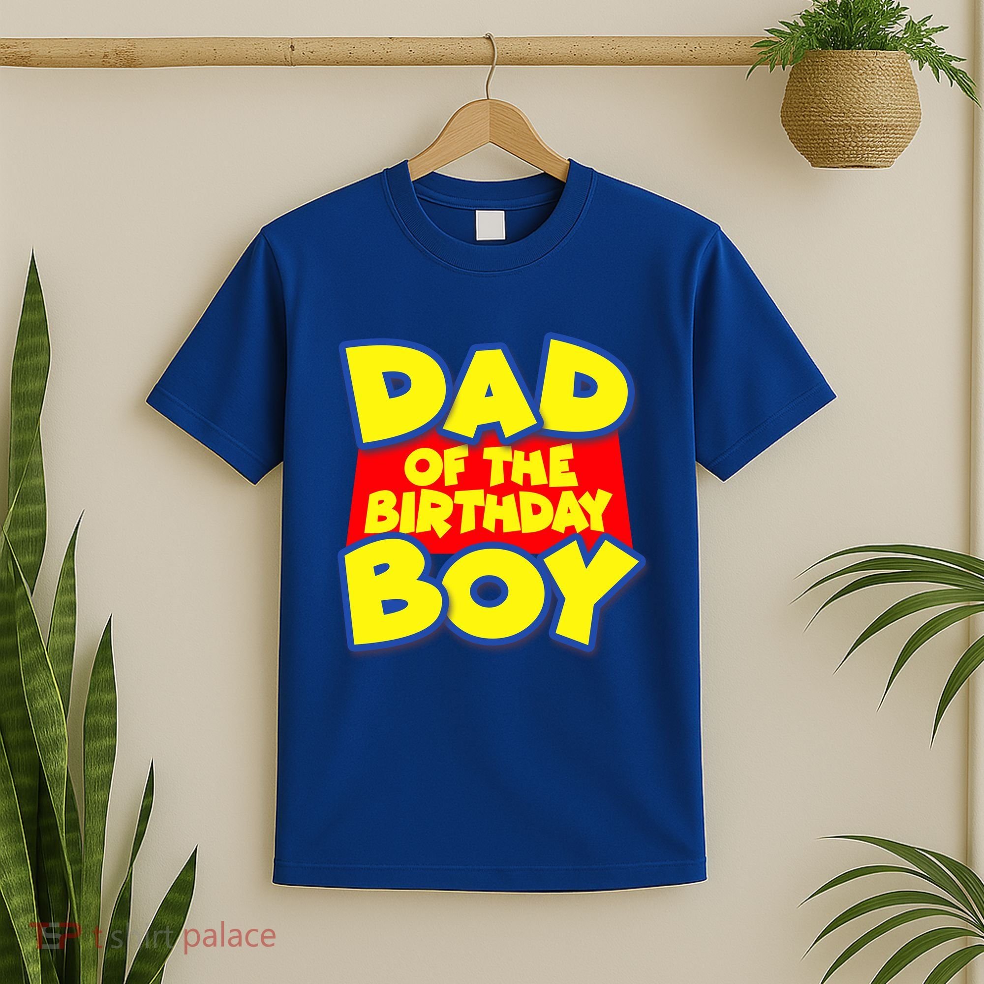 Cartoony Dad of the Birthday Boy T-Shirt