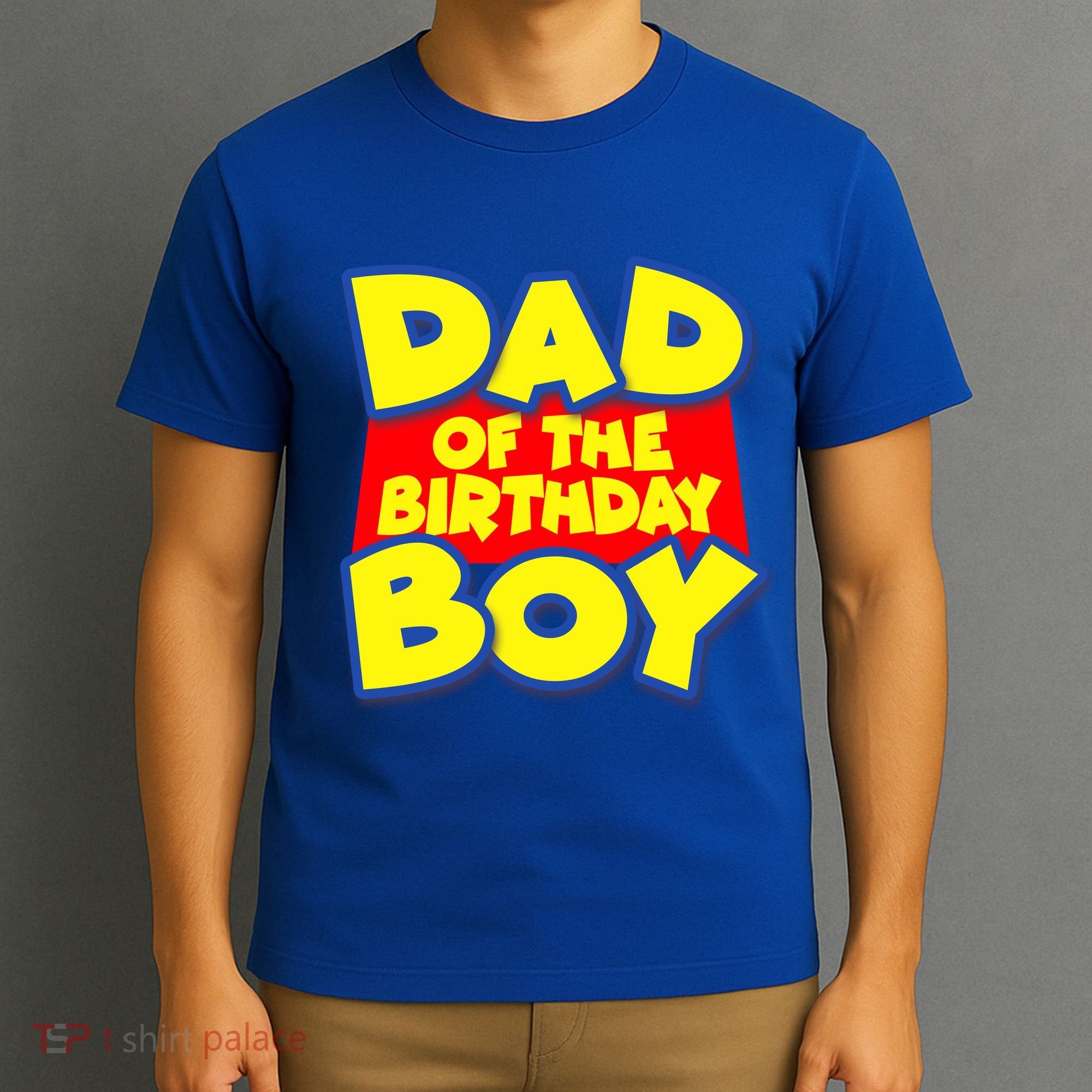 Cartoony Dad of the Birthday Boy T-Shirt